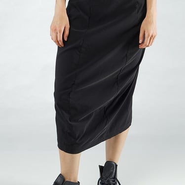 Stretch Relaxed Fit Pencil Skirt in BLACK or NAVY