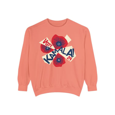 Kamala "Vote" Sweatshirt (blue/red) - Printify