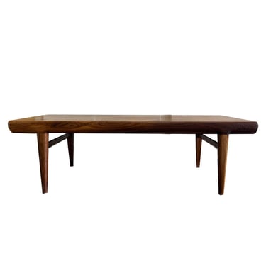 1960s Danish Modern Rosewood Coffee Table by Joannes Andersen