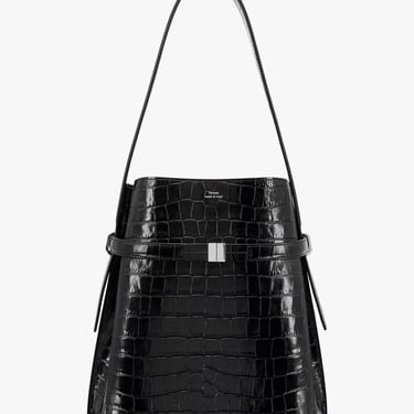 Toteme Women Toteme Black Bucket Bags