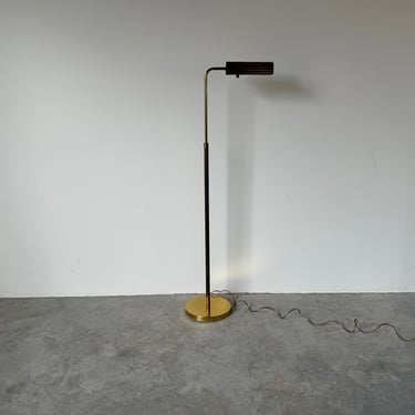 Vintage Articulating Brass Floor Lamp