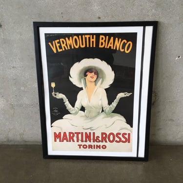 Vintage Martini & Rossi Torino Poster