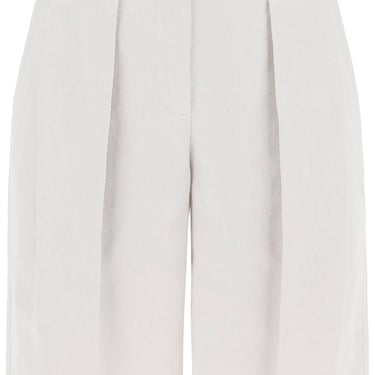 Brunello Cucinelli Cotton-Linen Shorts Women