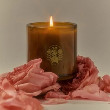 Night Blooming Jasmine &amp; Damask Rose Candle