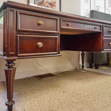Stanley Cherry Executive Desk
