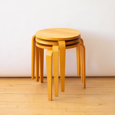 Alvar Aalto Style Occasional Tables