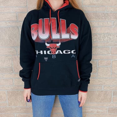 90's Chicago Bulls Vintage Pullover Hoodie Sweatshirt 