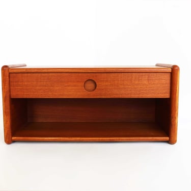 Vintage Teak Wall Cabinet Vildbjerg Kai Kristiansen Hall Cabinet Wall Board 1960s Denmark Mid Century Vanity Scandinavian Floating Cupboard 