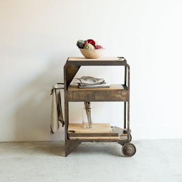 Steel Bar Cart