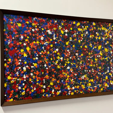 Abstract Fireworks Painting by Chae Flux 
