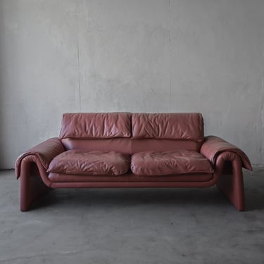 Post Modern Leather Sofa by De Sede Model DS-2011 