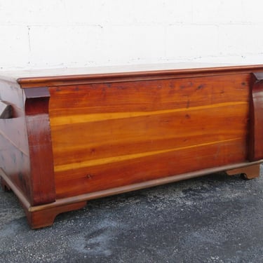 Solid Cedar Chest Blanket Trunk Bench Coffee Table 3737
