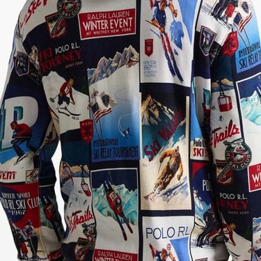 Polo Ralph Lauren Ski Tourney Print Hoodie - Multicolor