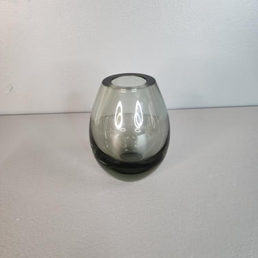 Vintage Holmegaard Glass Vase 