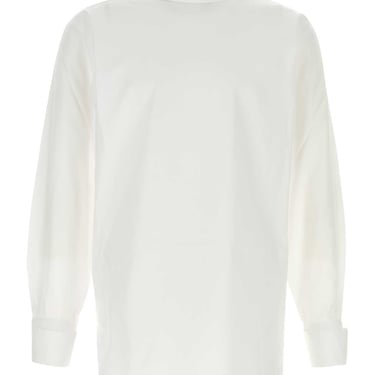 Dries Van Noten Men White Poplin Corsino Shirt
