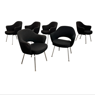 Knoll Saarinen Executive Arm Chairs Set of 6