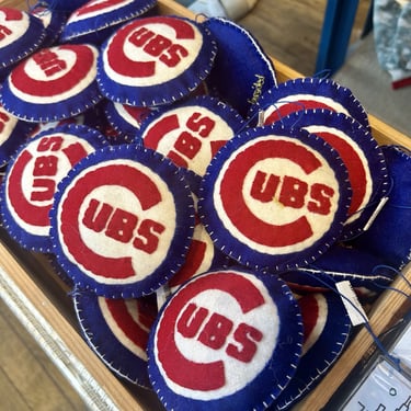 Cubs Logo Felt Ornament