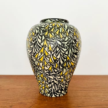 Amazing Art Deco Ceramic Vase by Professor Max Laeuger | 1920s 