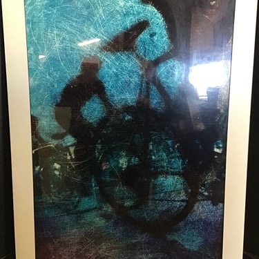 XL Abstract Bicycle Print (Seattle)