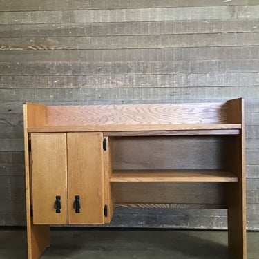 Oak Desk Top Organizer (Tacoma)