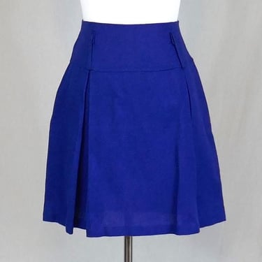 60s 70s Short Pleated Skirt - 24