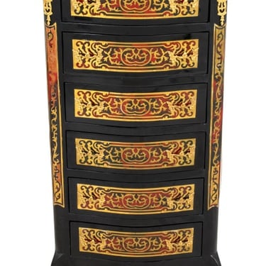 Napoleon III Style Faux Boulle Commode