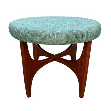 Vintage British Mid Century Modern Teak "Astro" Stool by G Plan 