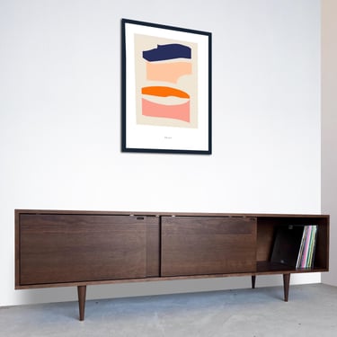 Roosevelt Credenza - Solid Cherry - Teak  Finish - In Stock! 