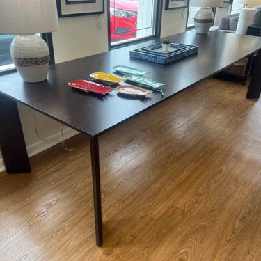 Restoration Hardware Espresso Dining Table