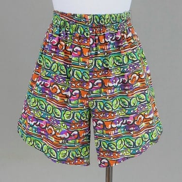 80s 90s Bold Print Shorts - 24