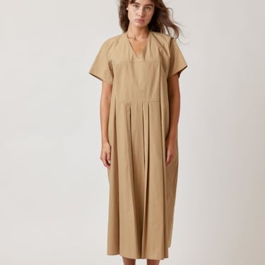 amente Pleated pullover dress - Tan