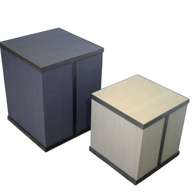 Modern Pair of Kravet Rubell Cube Tables 