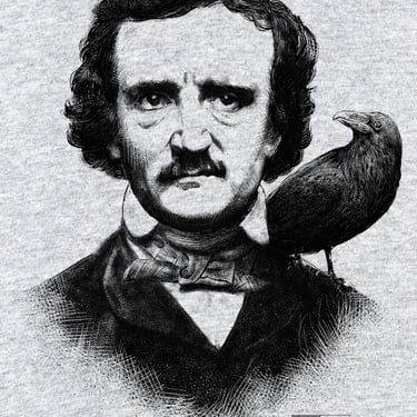 Edgar Allen Poe - Men's Crew Tee