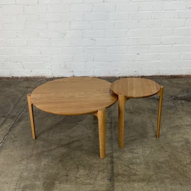Vintage Nesting coffee table set-contemporary 