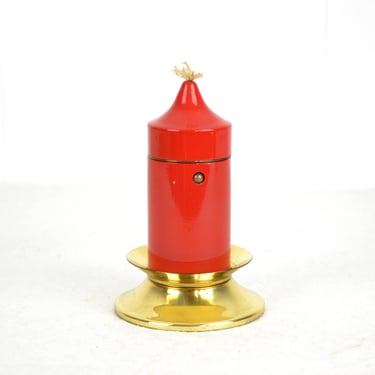 Table lighter candle 60s 70s petrol lighter retro lighter brass collector rarity 