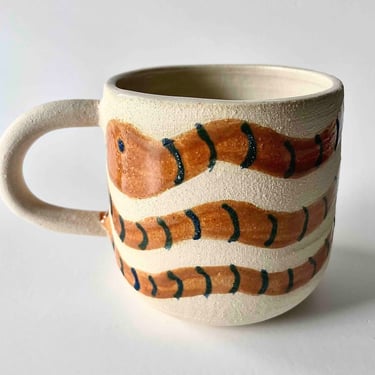 Hey Moon Ceramic Snake Charmer Mug