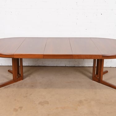 George Nakashima for Widdicomb Origins Collection Sculpted Walnut Extension Dining Table, Newly Refinished