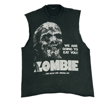 Vintage ZOMBIE &quot;The Dead Are Among Us&quot; Lucio Fulci Cut Shirt