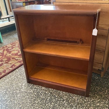 Art deco-y bookcase 25” x 11.5” x 30.5” Call 202-232-8171 to purchase