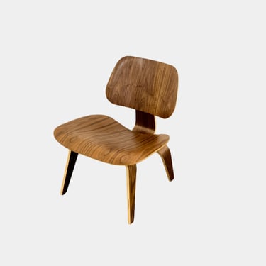 Eames Molded Plywood Lounge Chair Wood Base (LCW)