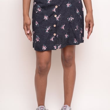 Floral Mini Skirt