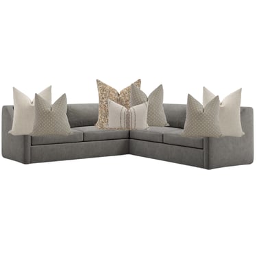 Sectional Pillow combo 'Soft Transitions'