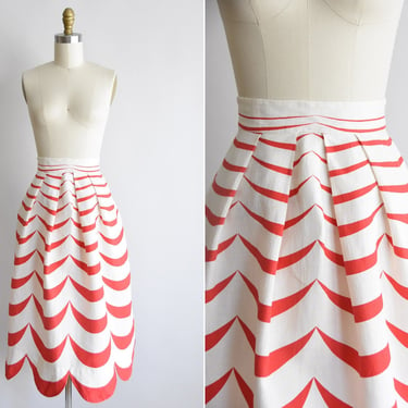 1940s Curtain Drops skirt 