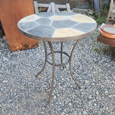 Outdoor Slate-Topped Table 24