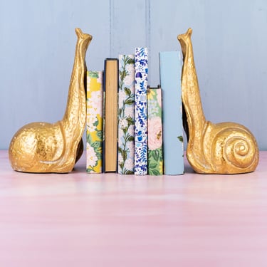 Snail Bookends - Set of 2