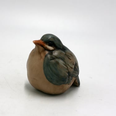 vintage ceramic baby bird 