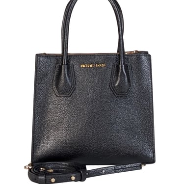 Michael Kors - Black Pebbled Leather Crossbody Bag