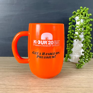 K-Dur 20 pharmaceutical advertising mug - vintage medical 