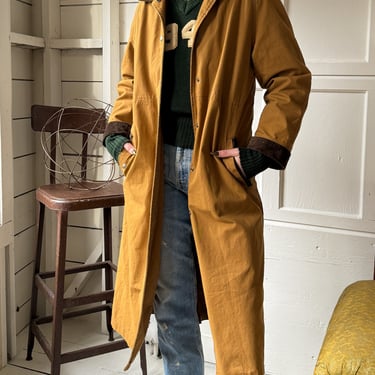 80s LL Bean Canvas Barn Jacket | M-L