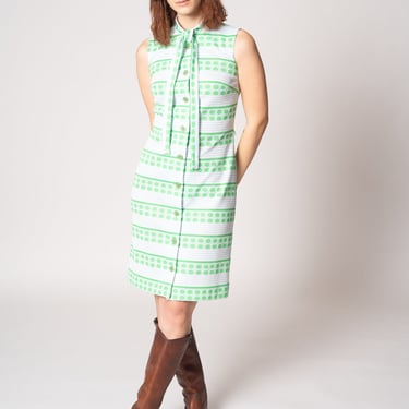 Twiggy Green Shift Dress